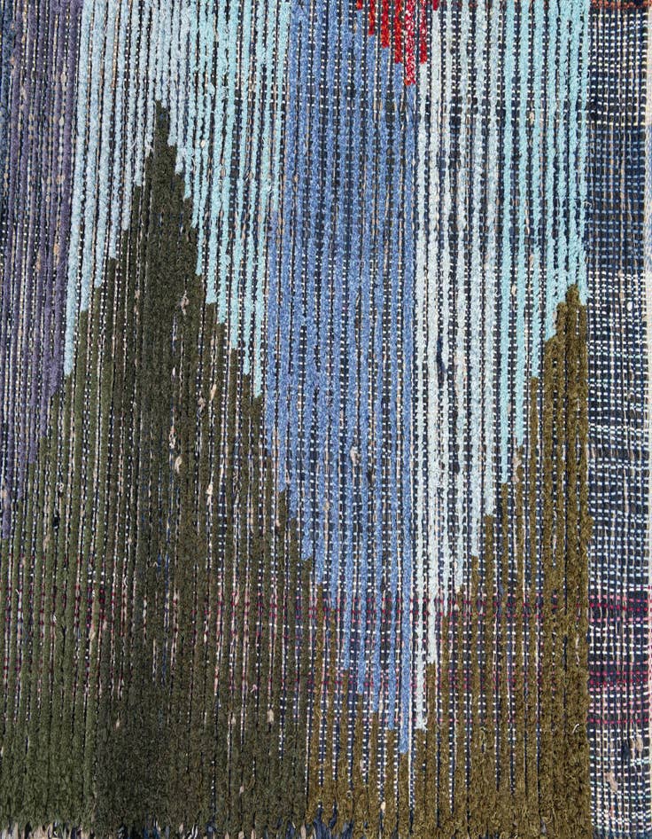 Detail image of  9' 3 x 12' 2  Hand Knotted Moroccan Wool Rug