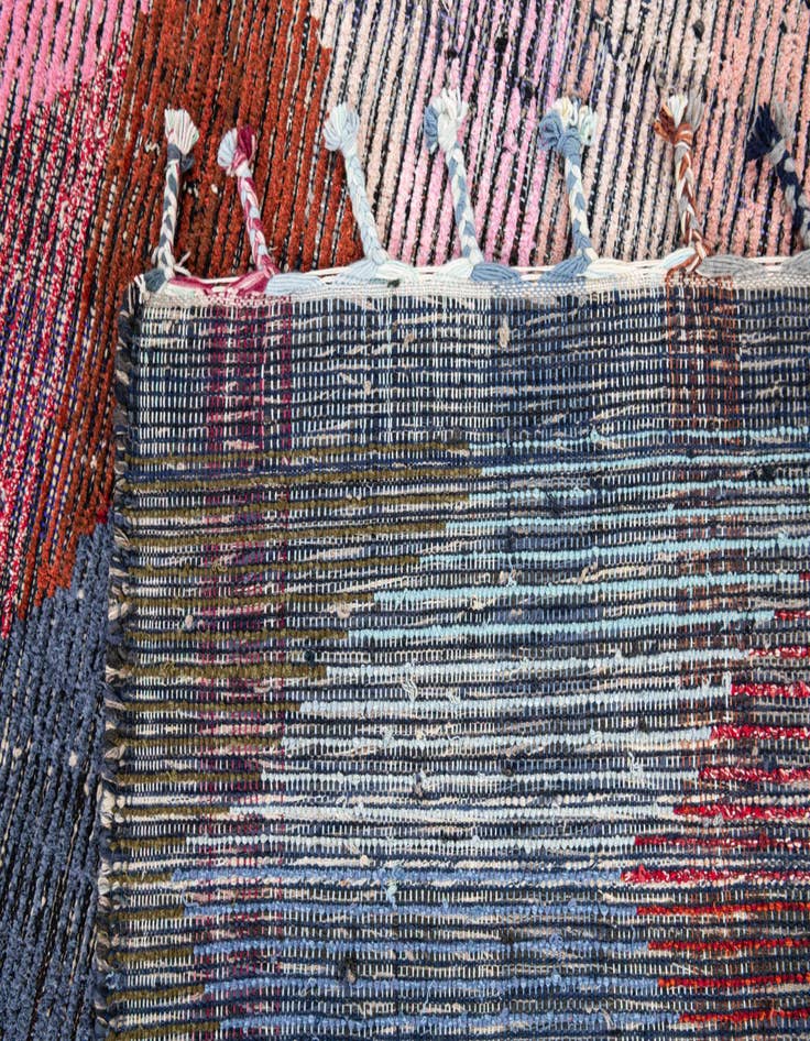 Detail image of  9' 3 x 12' 2  Hand Knotted Moroccan Wool Rug