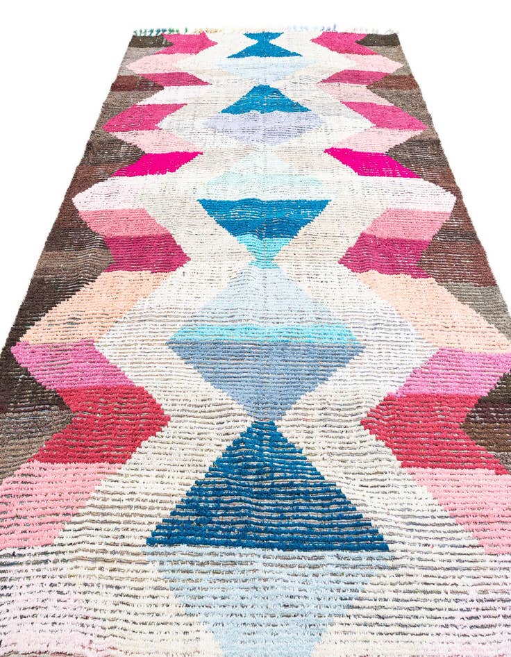 Detail image of  9' 2 x 12' 1  Hand Knotted Moroccan Wool Rug