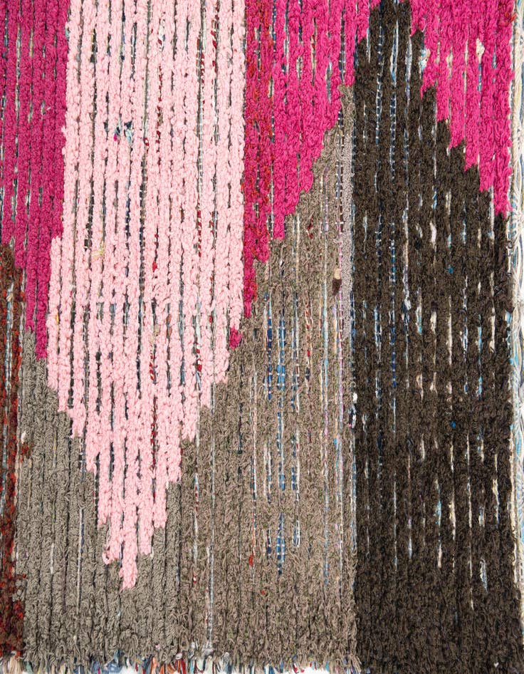 Detail image of  9' 2 x 12' 1  Hand Knotted Moroccan Wool Rug