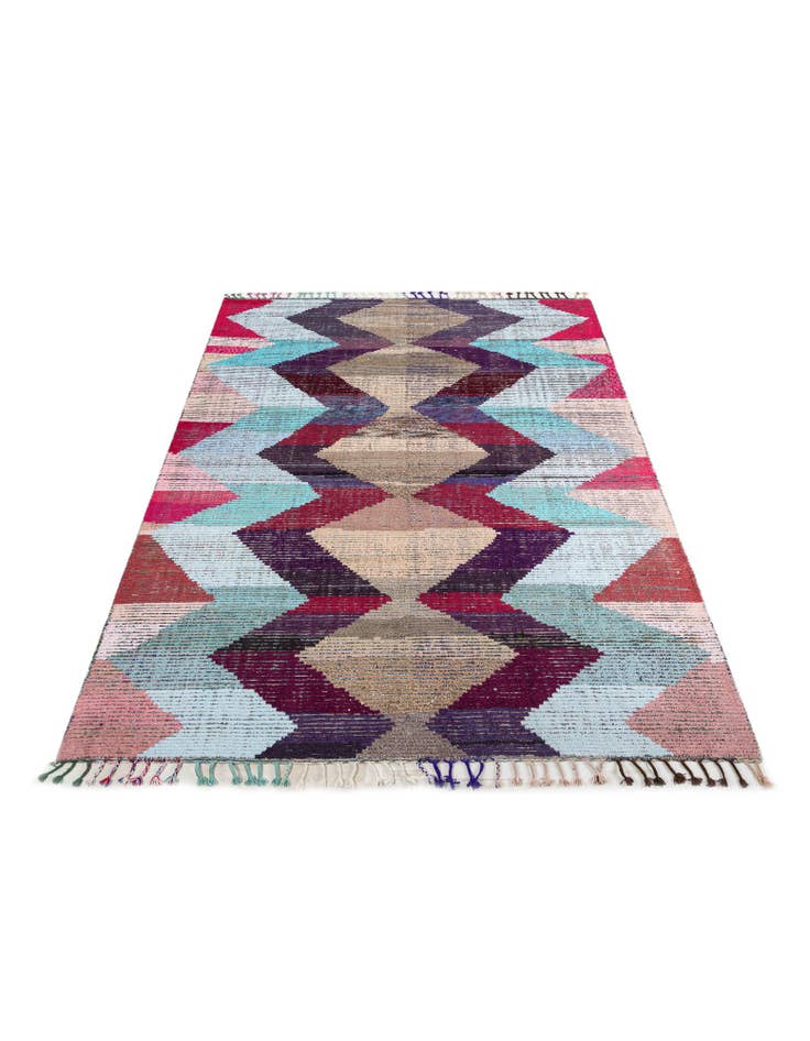 Detail image of  9' 2 x 12' 1  Hand Knotted Moroccan Wool Rug