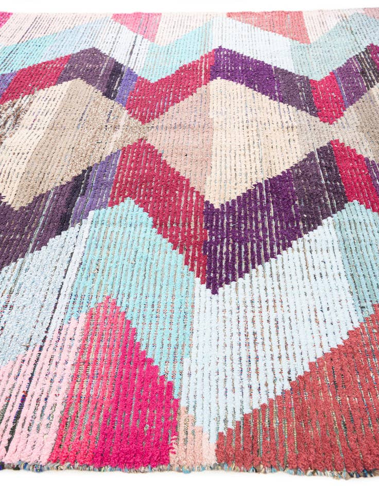 Detail image of  9' 2 x 12' 1  Hand Knotted Moroccan Wool Rug