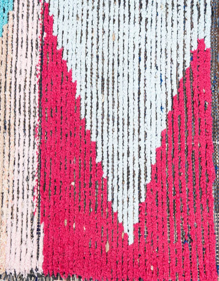 Detail image of  9' 2 x 12' 1  Hand Knotted Moroccan Wool Rug