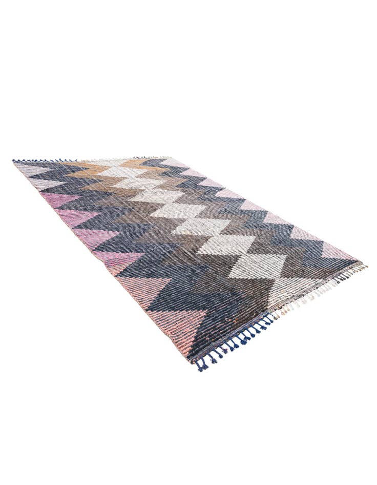 Detail image of  7' 8 x 10' 2  Hand Knotted Moroccan Wool Rug