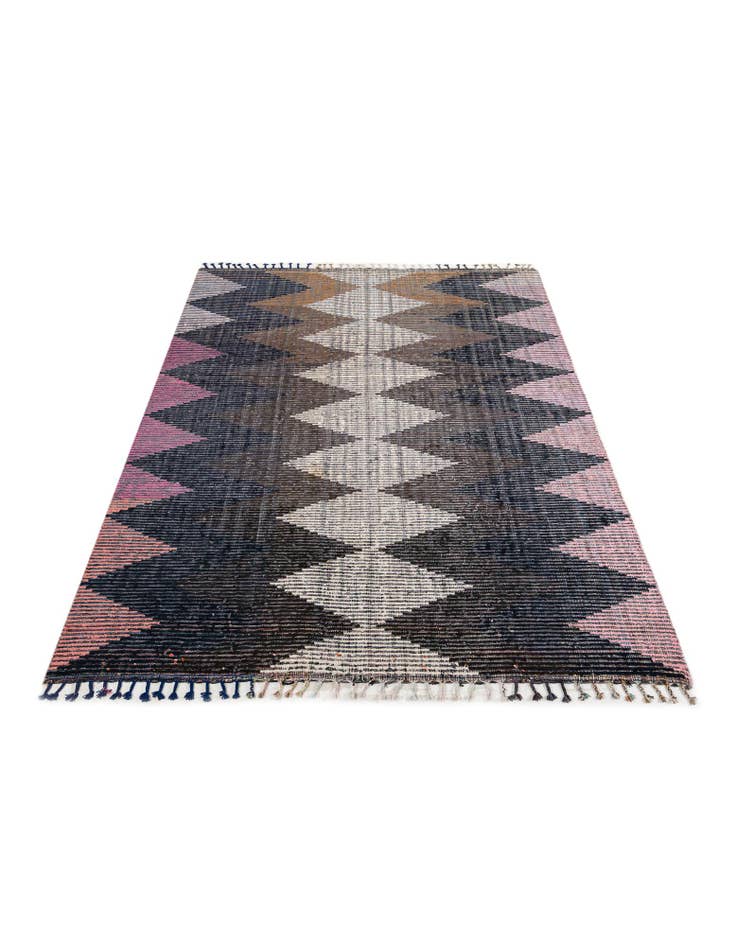 Detail image of  7' 8 x 10' 2  Hand Knotted Moroccan Wool Rug