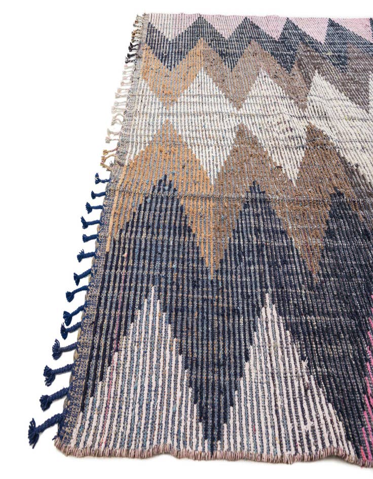 Detail image of  7' 8 x 10' 2  Hand Knotted Moroccan Wool Rug