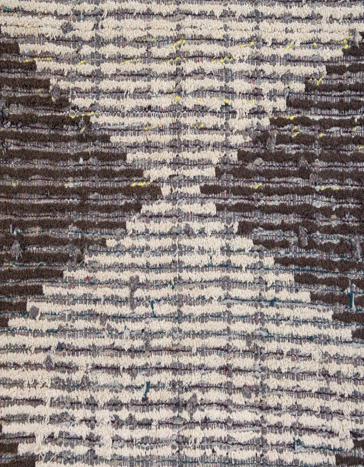 Detail image of  7' 8 x 10' 2  Hand Knotted Moroccan Wool Rug