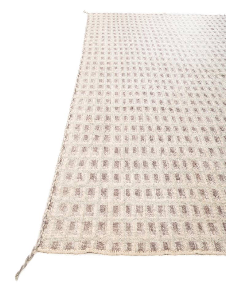 Detail image of  9' 4 x 12' 1  Hand Knotted Moroccan Wool Rug