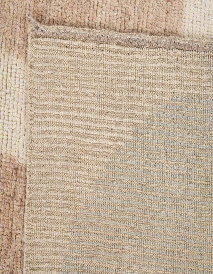 Detail image of  10' 7 x 14' 5  Hand Knotted Moroccan Wool Rug