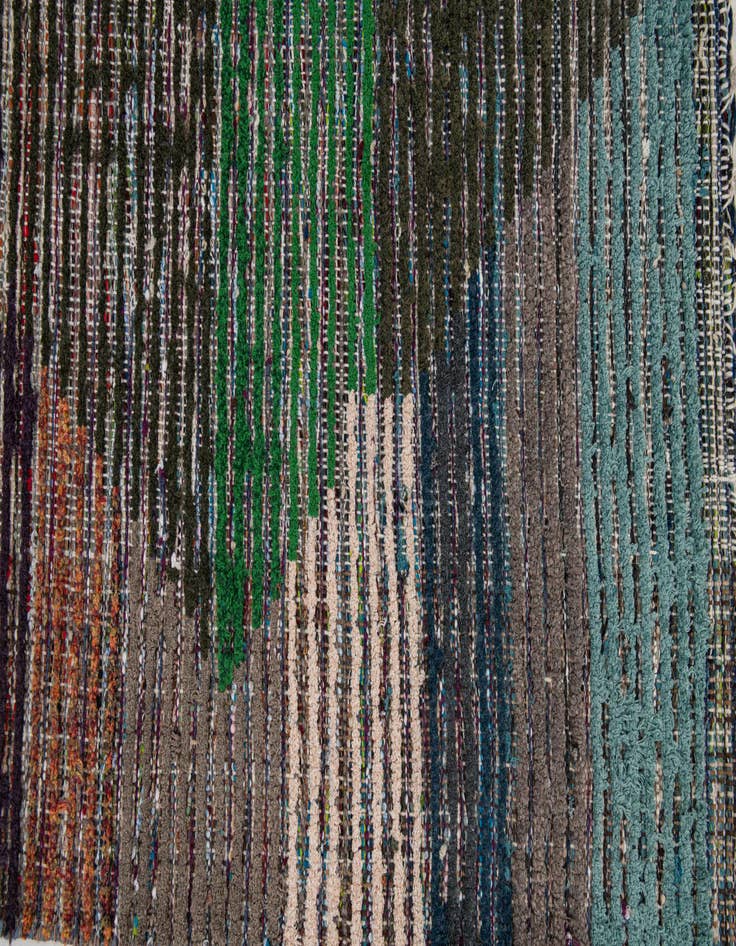 Detail image of  8' 2 x 10' 1  Hand Knotted Moroccan Wool Rug