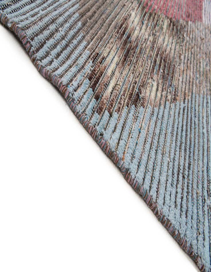 Detail image of  9' 8 x 11' 10  Hand Knotted Moroccan Wool Rug