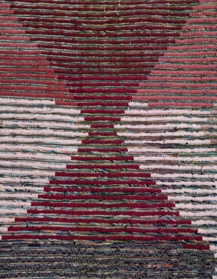 Detail image of  9' 8 x 11' 10  Hand Knotted Moroccan Wool Rug