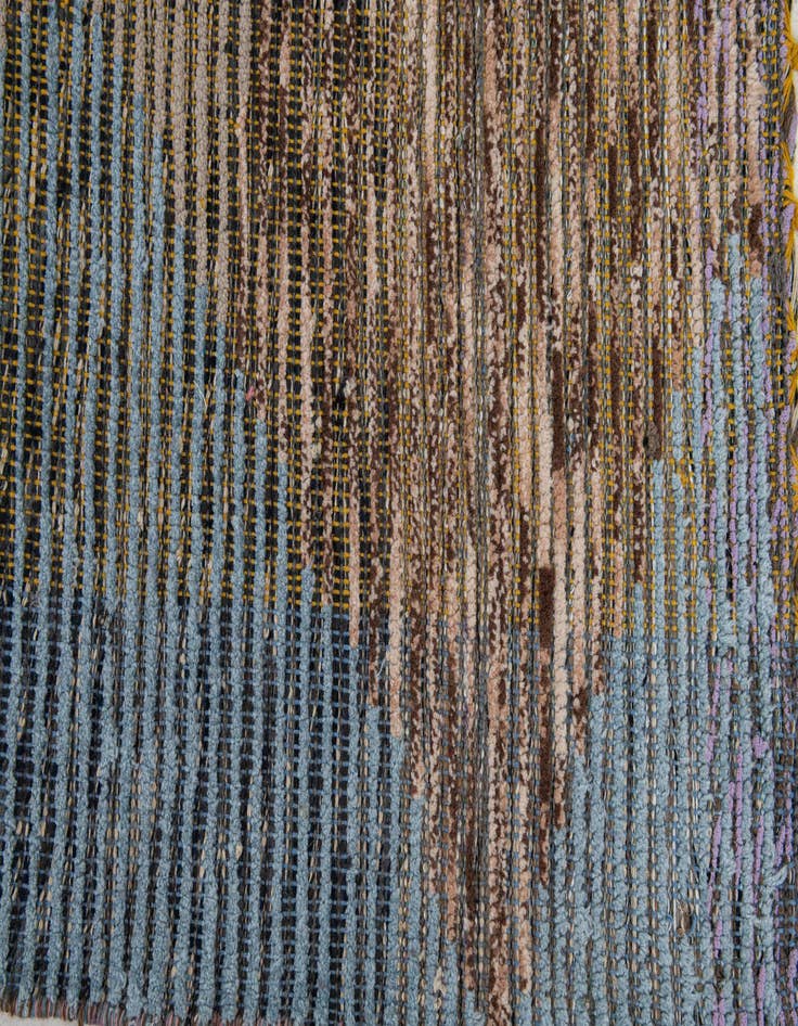 Detail image of  9' 8 x 11' 10  Hand Knotted Moroccan Wool Rug