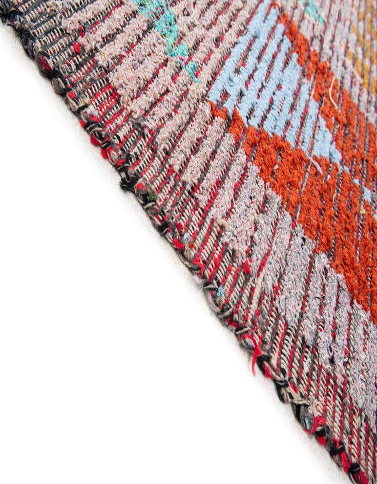 Detail image of  8' 2 x 11'  Hand Knotted Moroccan Wool Rug