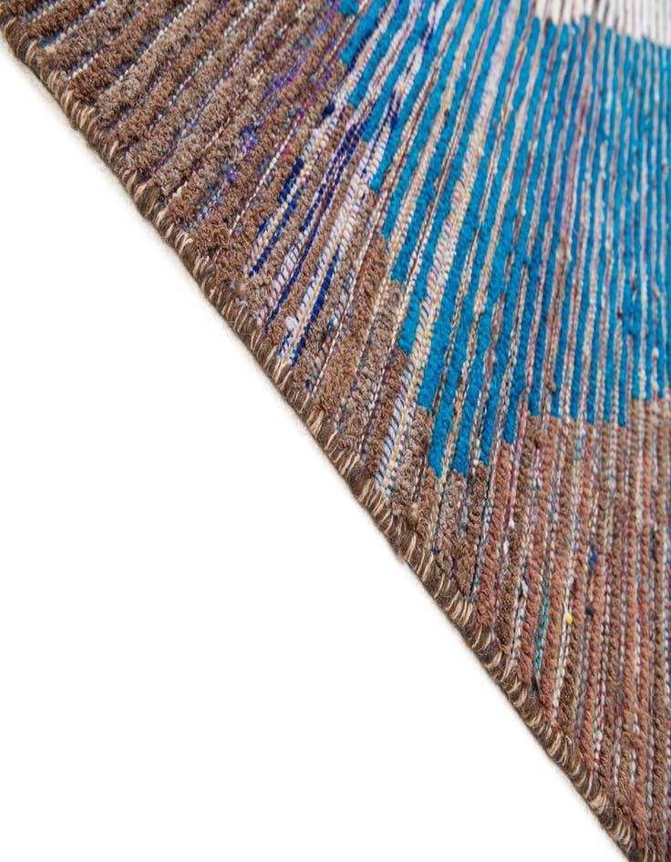 Detail image of  9' x 12' 5  Hand Knotted Moroccan Wool Rug