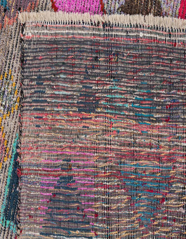 Detail image of  8' 2 x 10' 4  Hand Knotted Moroccan Wool Rug