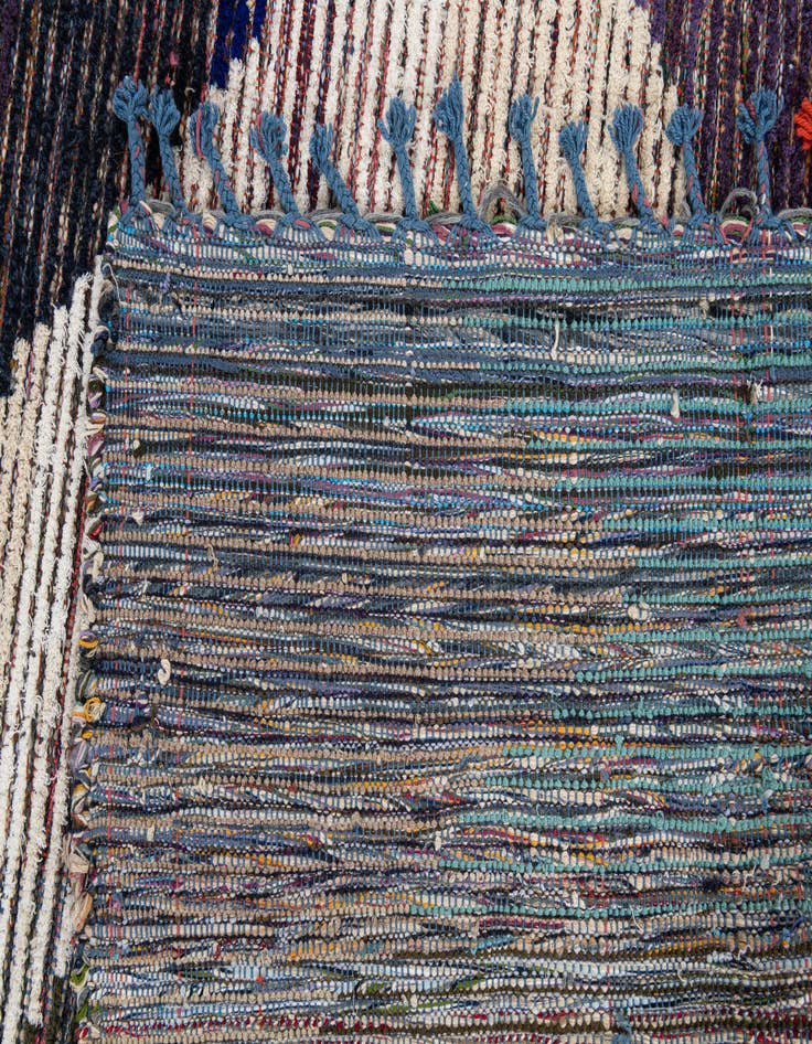Detail image of  9' 4 x 12' 4  Hand Knotted Moroccan Wool Rug