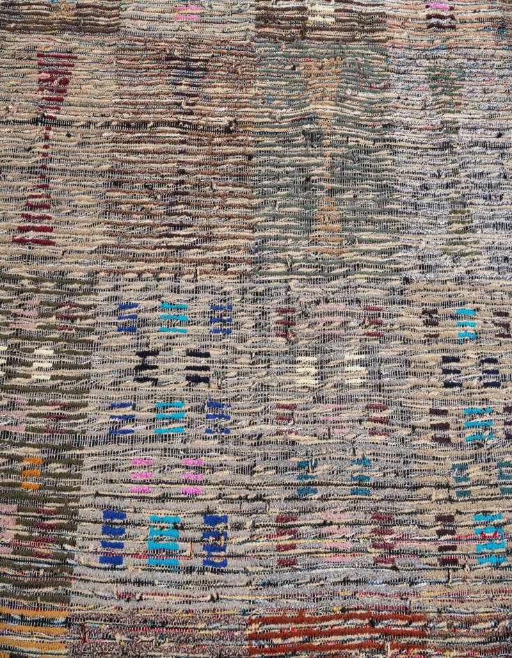 Detail image of  8' 4 x 10' 6  Hand Knotted Moroccan Wool Rug