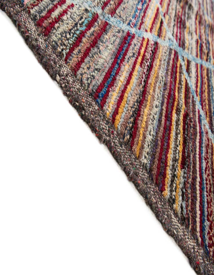 Detail image of  11' 3 x 15'  Hand Knotted Moroccan Wool Rug