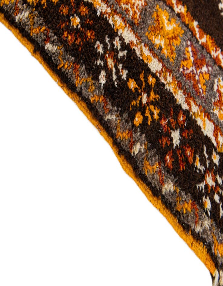 Detail image of  3' 6 x 6' 8  Hand Knotted Moroccan Wool Rug