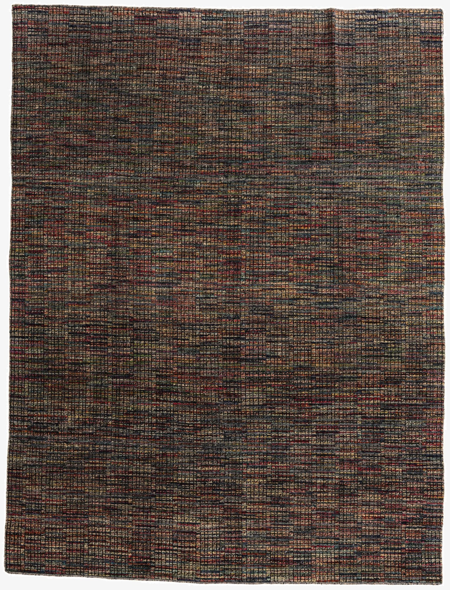  7' 8 x 10' 2  Hand Knotted Moroccan Wool Rug