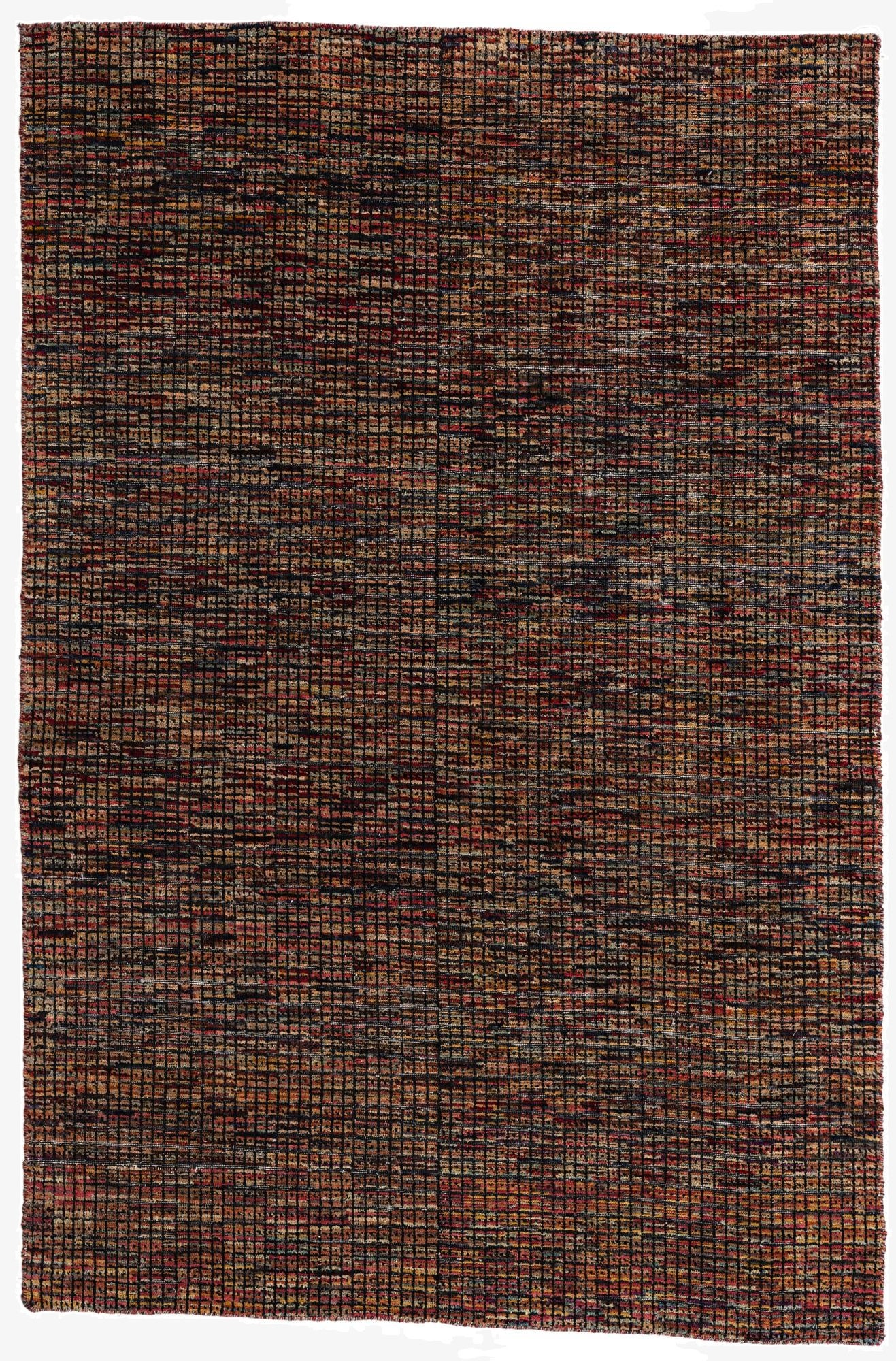  5' 4 x 8'  Hand Knotted Moroccan Wool Rug