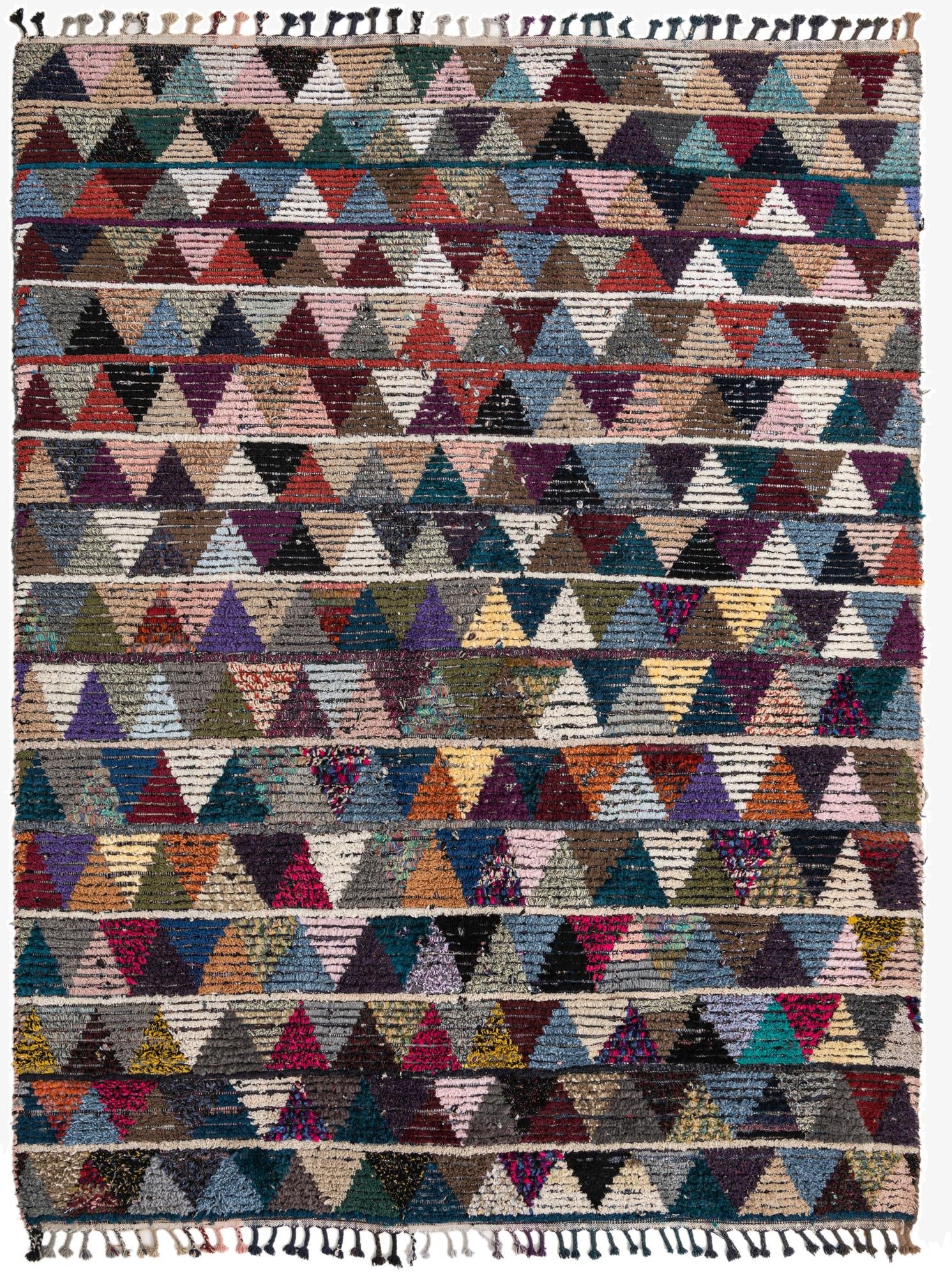  8' 3 x 11' 1  Hand Knotted Moroccan Wool Rug