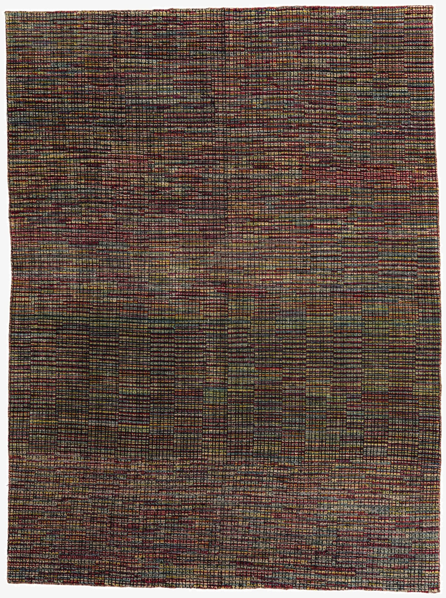  7' 9 x 10' 6  Hand Knotted Moroccan Wool Rug