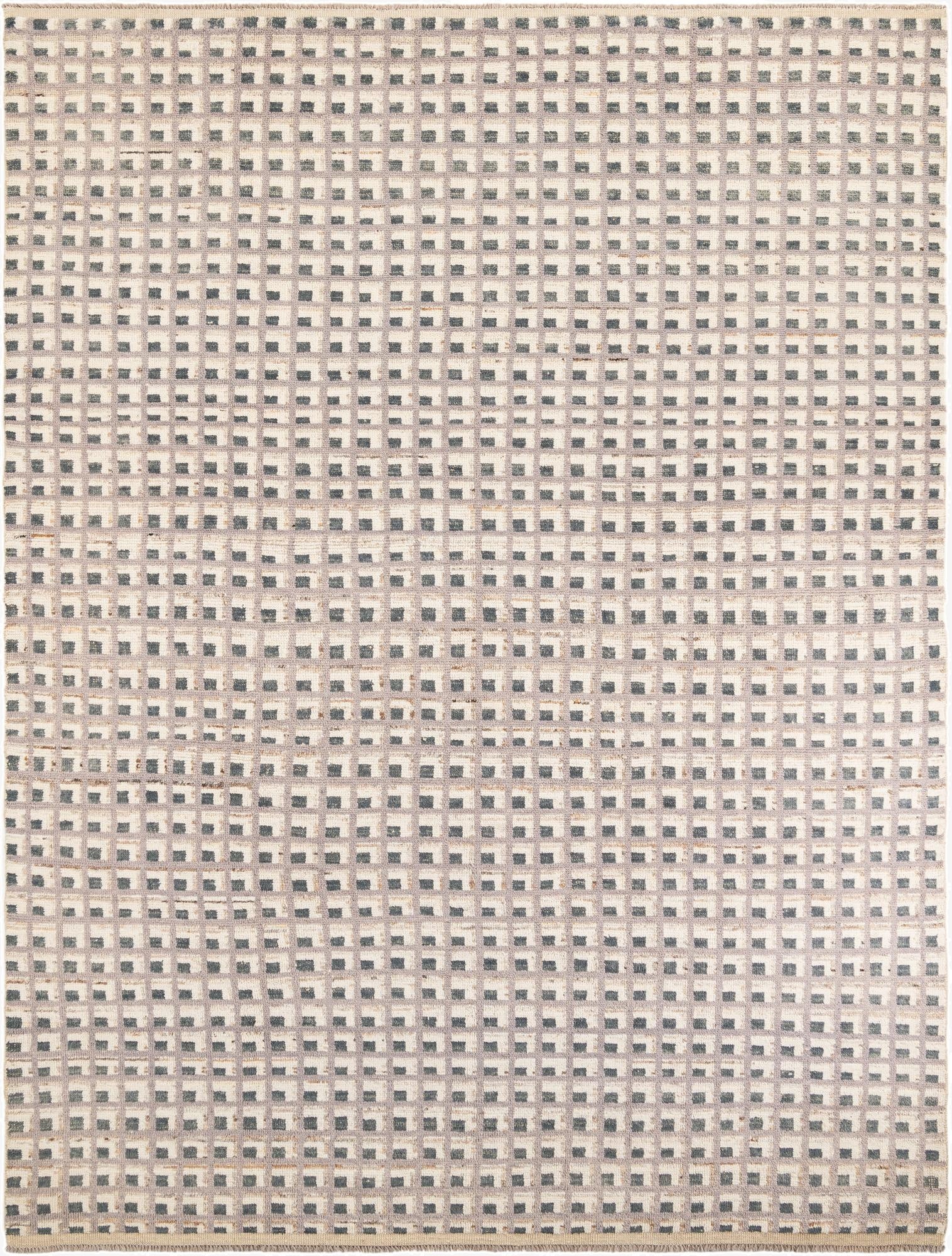  9' 5 x 12' 5  Hand Knotted Moroccan Wool Rug