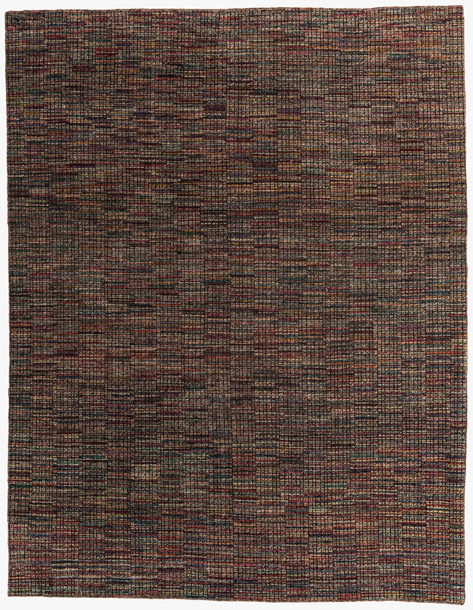  7' 10 x 10' 2  Hand Knotted Moroccan Wool Rug