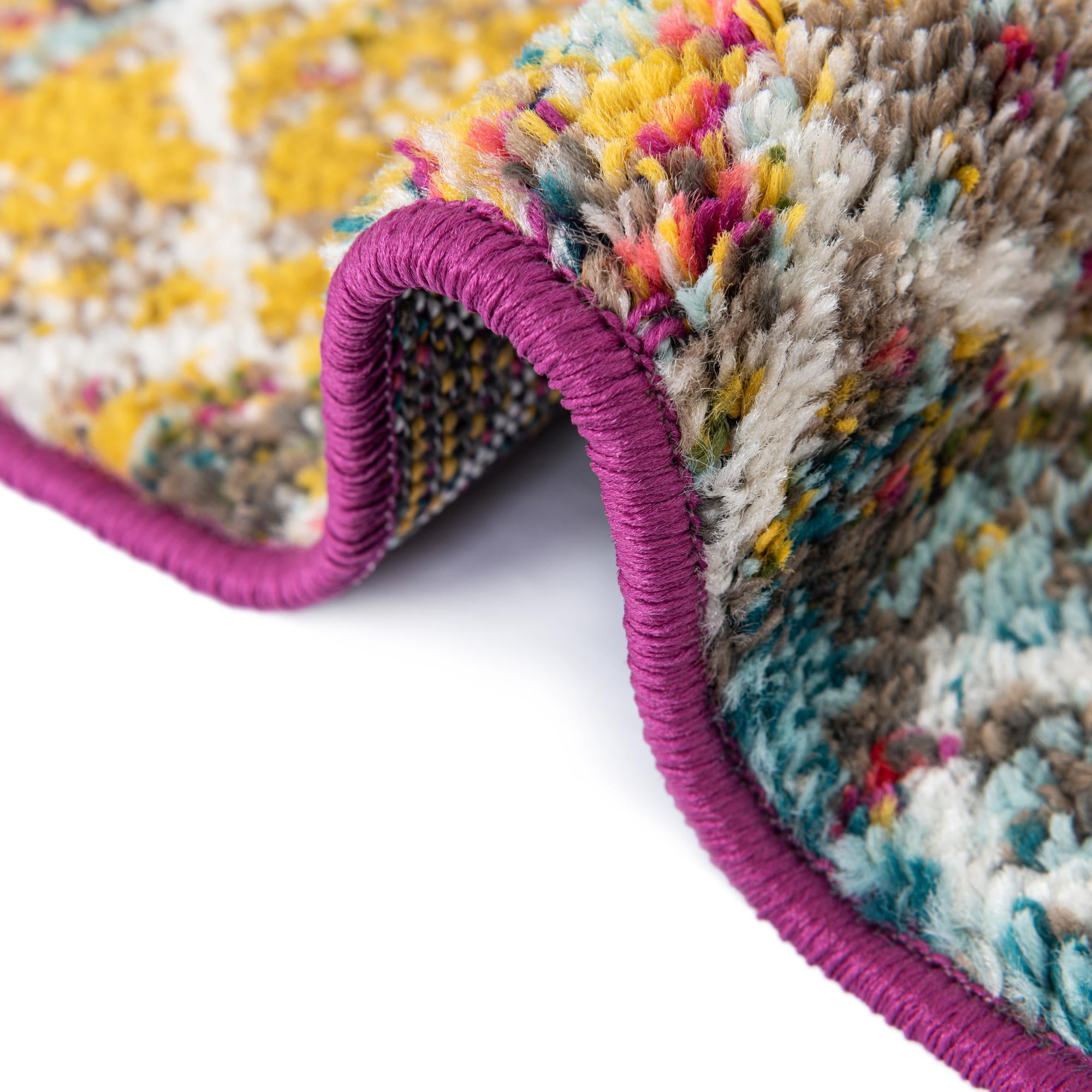  Custom Multi Moroccan Trellis Rug