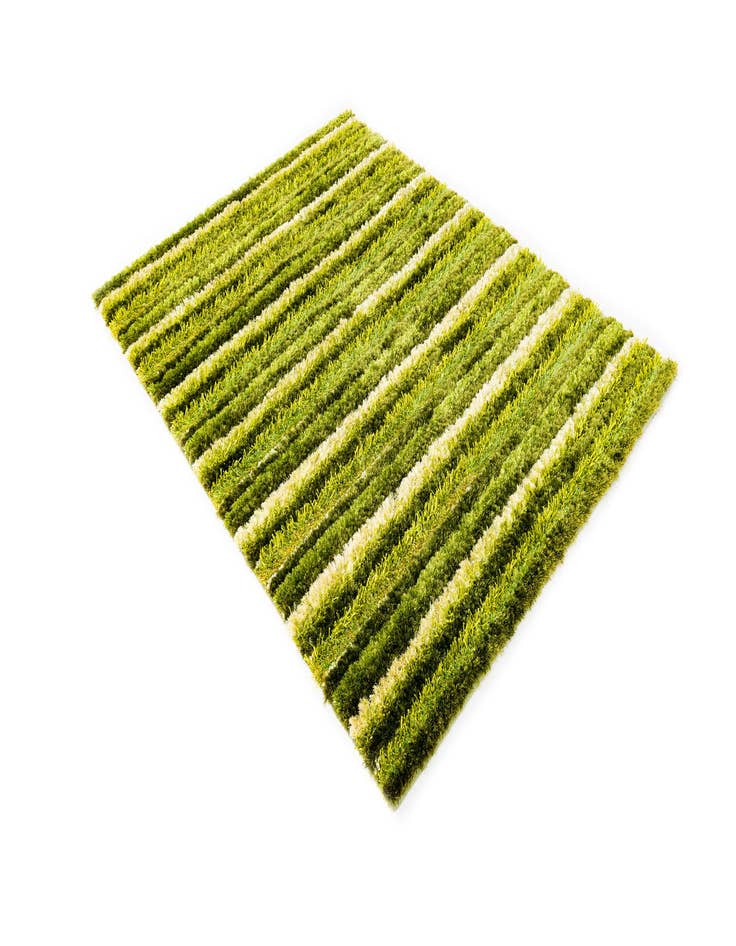 Detail image of  5' x 6' 7 Multi-Tone Shag Rug