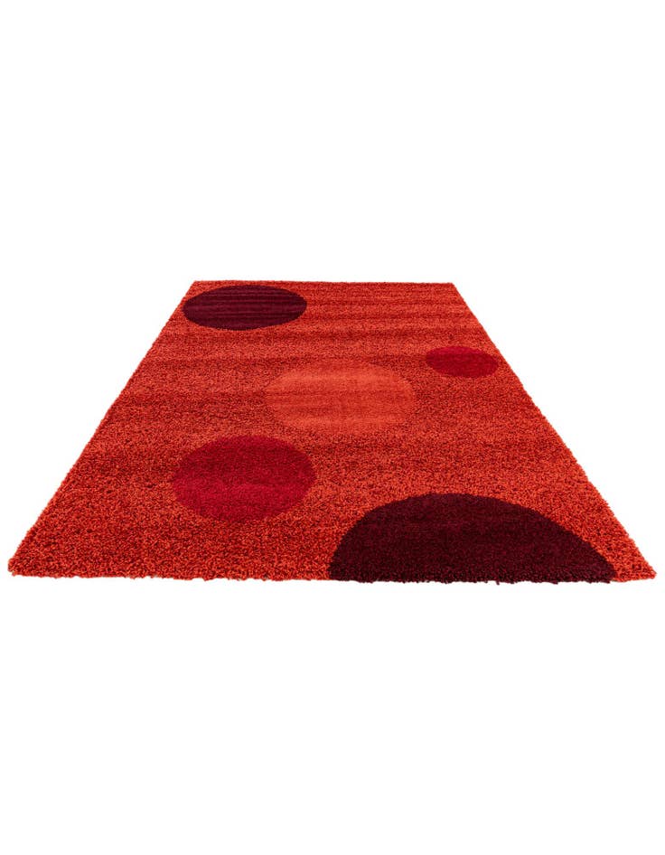 Detail image of  5' 2 x 7' 6 Multi-Tone Shag Rug