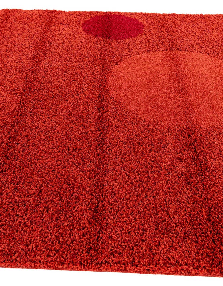 Detail image of  5' 2 x 7' 6 Multi-Tone Shag Rug