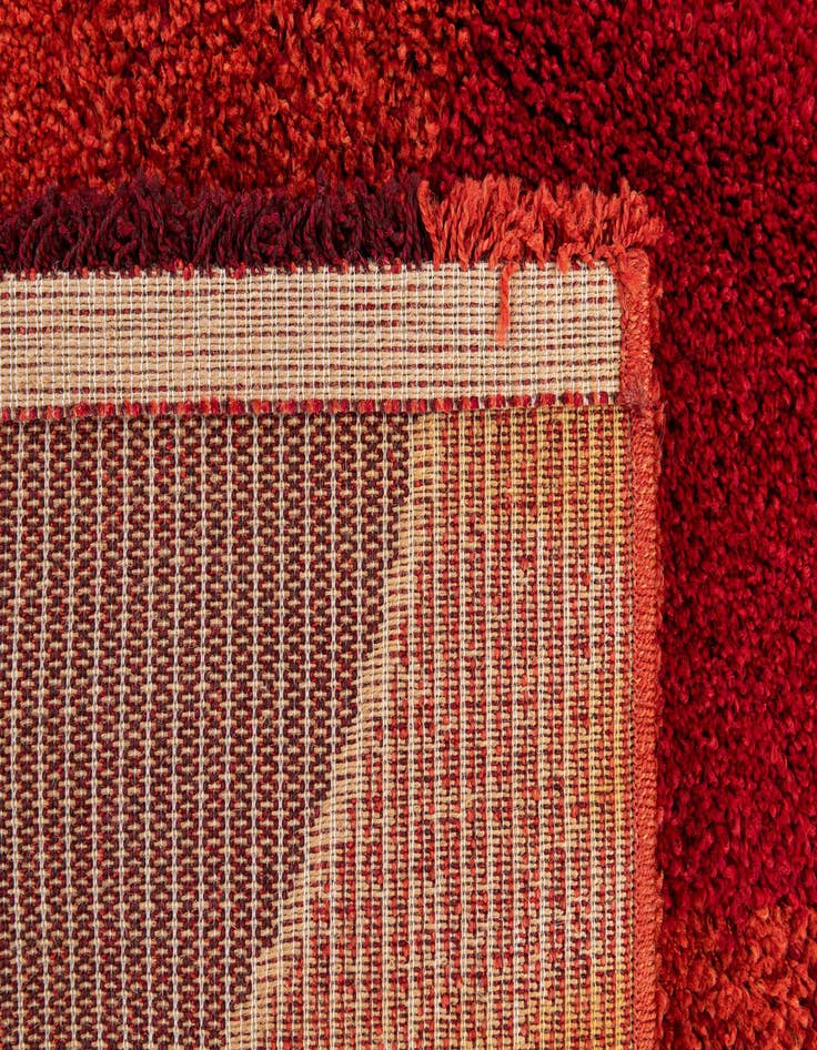 Detail image of  5' 2 x 7' 6 Multi-Tone Shag Rug