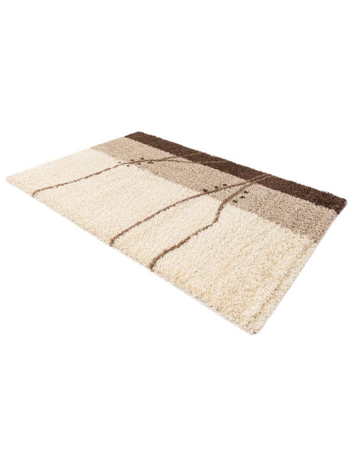 Detail image of  5' 3 x 7' 7 Multi-Tone Shag Rug