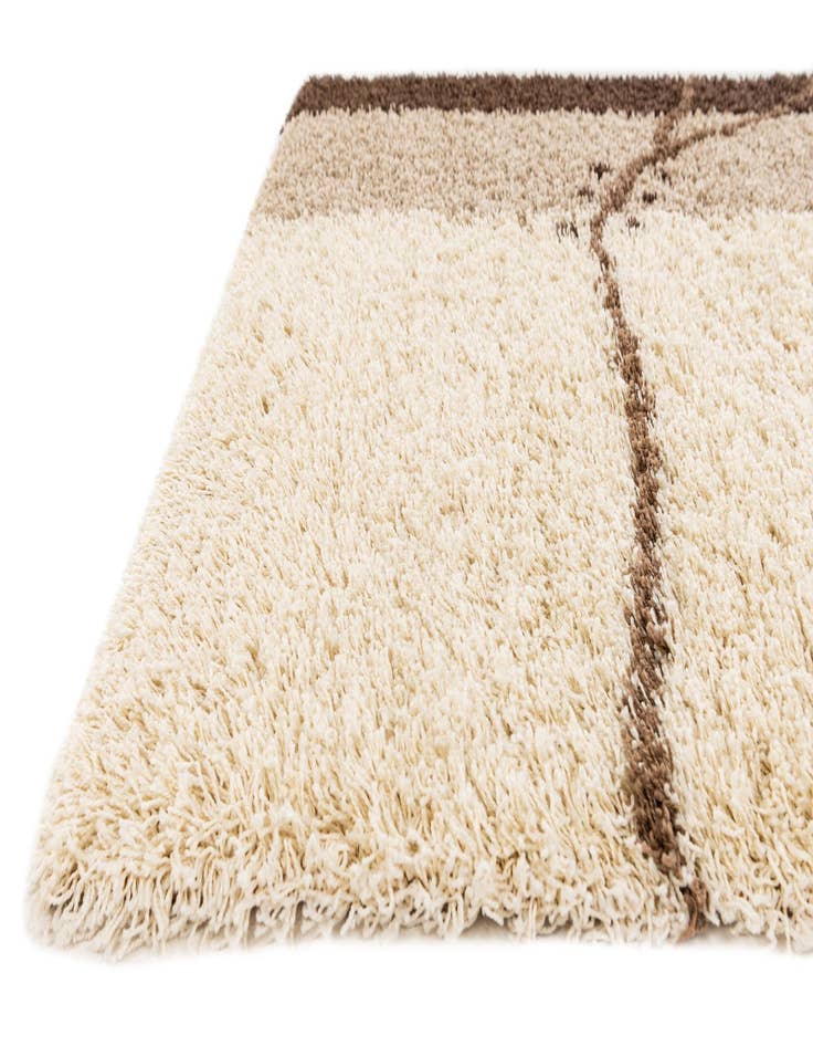 Detail image of  5' 3 x 7' 7 Multi-Tone Shag Rug