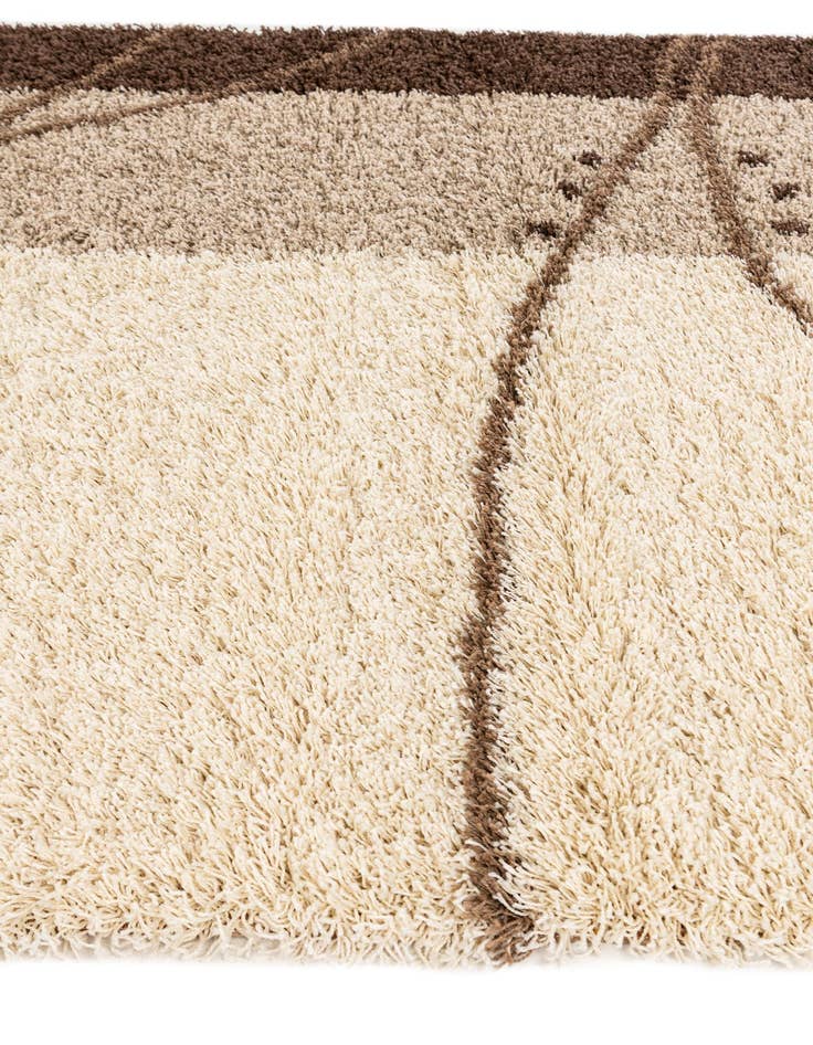 Detail image of  5' 3 x 7' 7 Multi-Tone Shag Rug