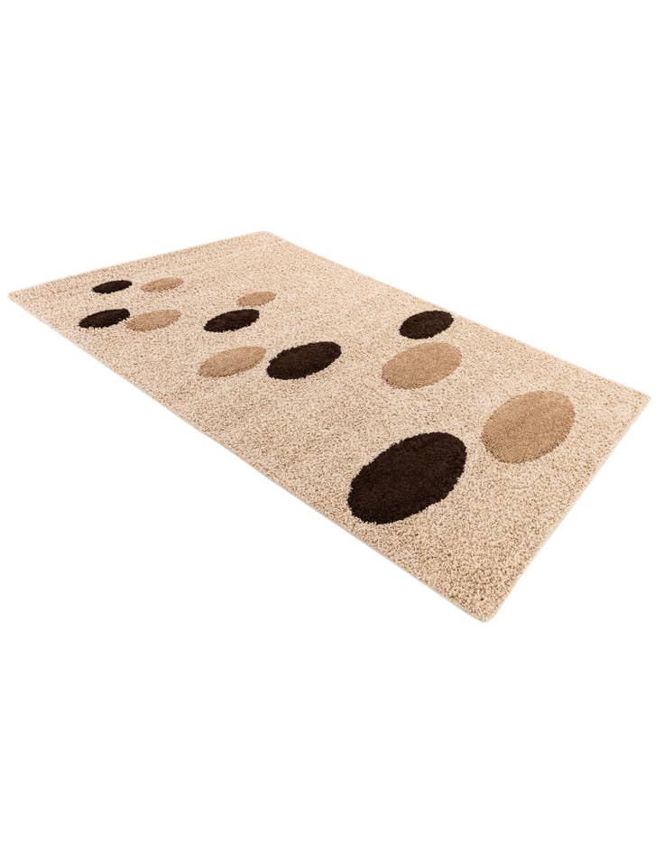 Detail image of  5' 3 x 7' 6 Multi-Tone Shag Rug