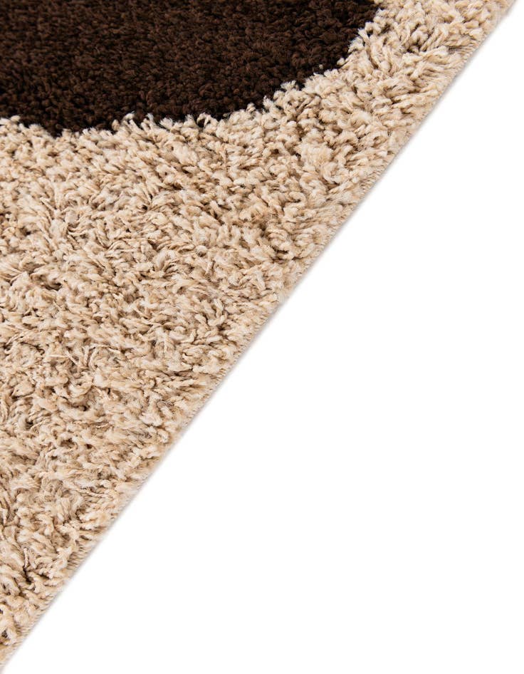 Detail image of  5' 3 x 7' 6 Multi-Tone Shag Rug