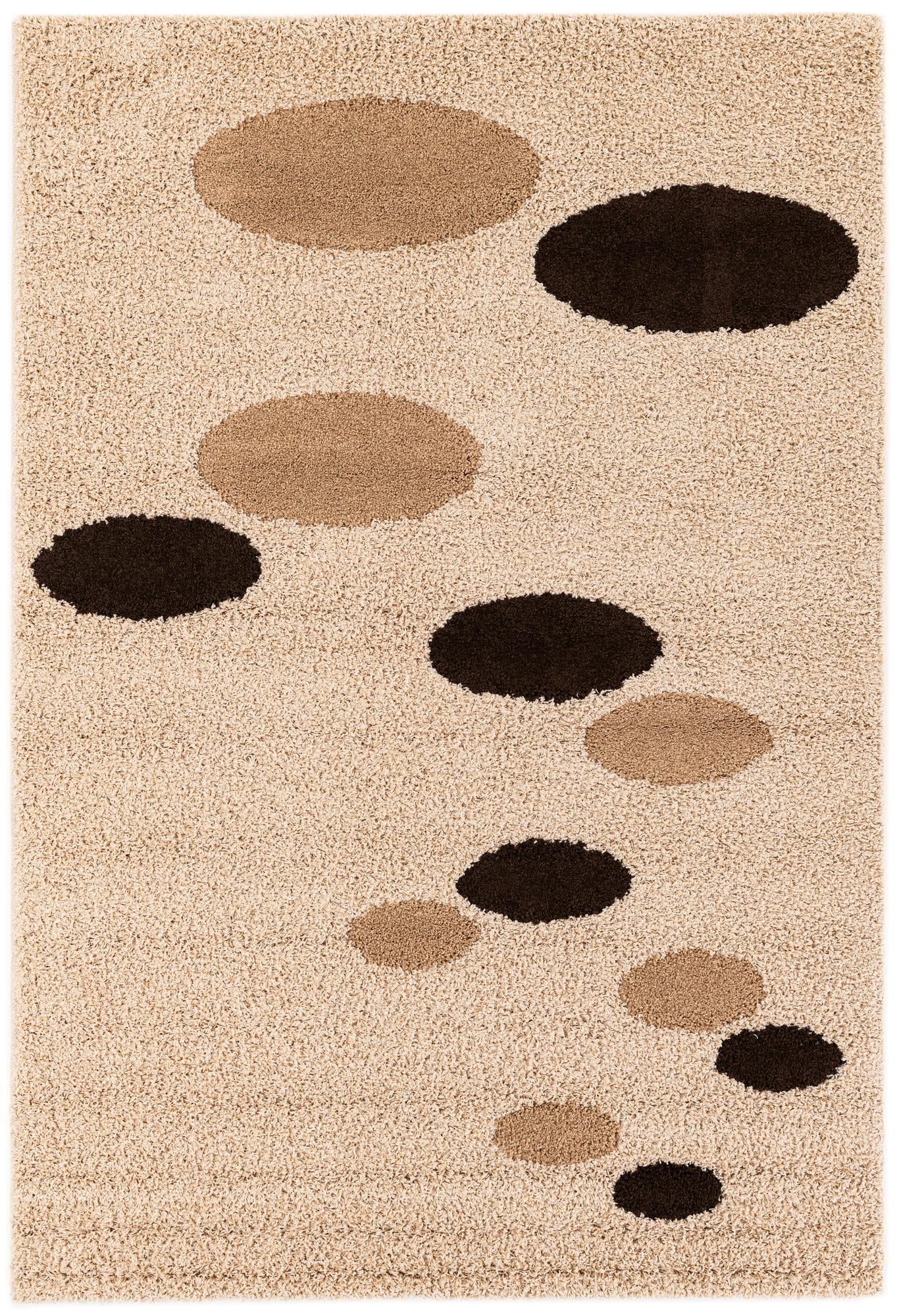  5' 3 x 7' 6 Multi-Tone Shag Rug