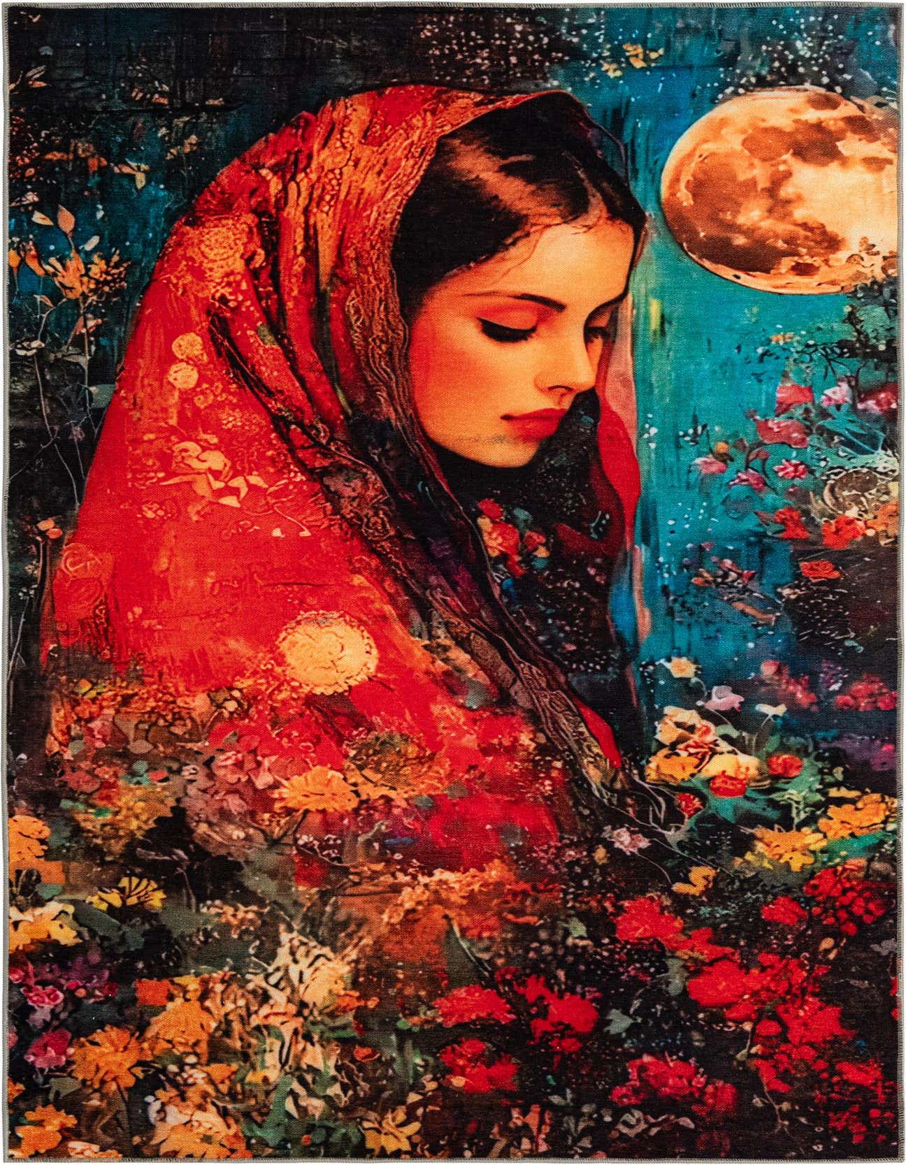 Primary image  8' x 10' Mystic Garden Rug