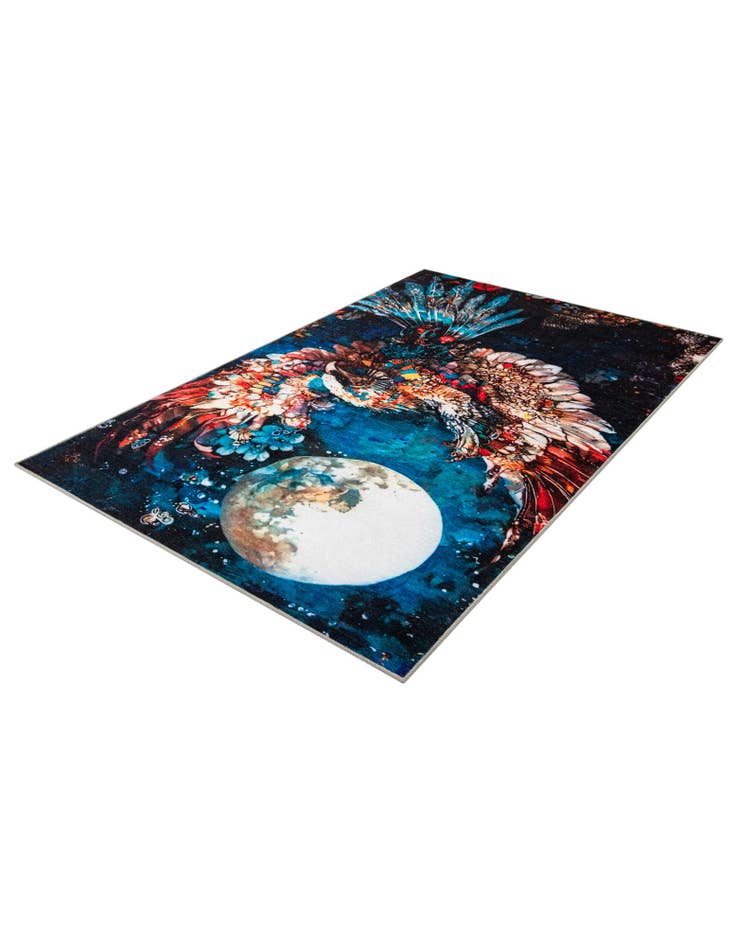 Detail image of  4' x 6' Mystic Garden Rug