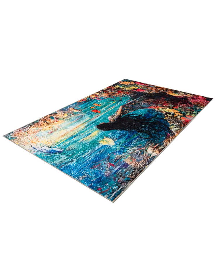 Detail image of  3' 3 x 5' 3 Mystic Garden Rug