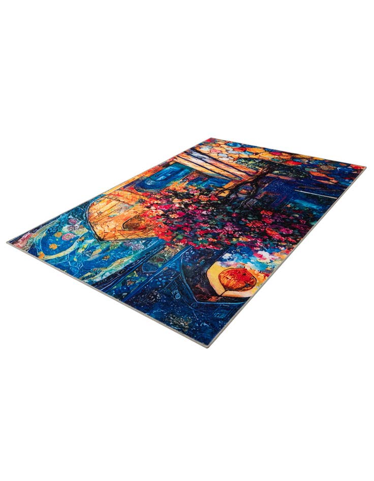 Detail image of  3' 3 x 5' 3 Mystic Garden Rug