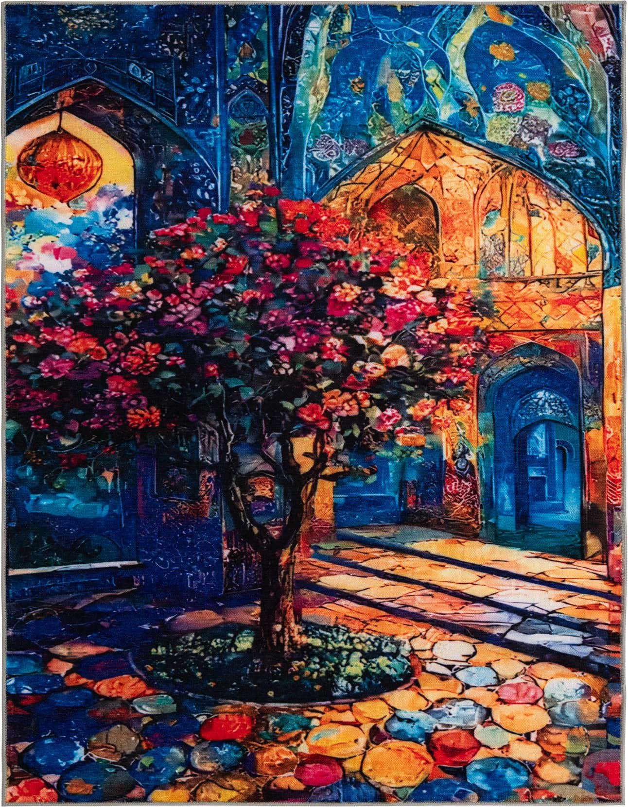 Primary image  4' x 6' Mystic Garden Rug