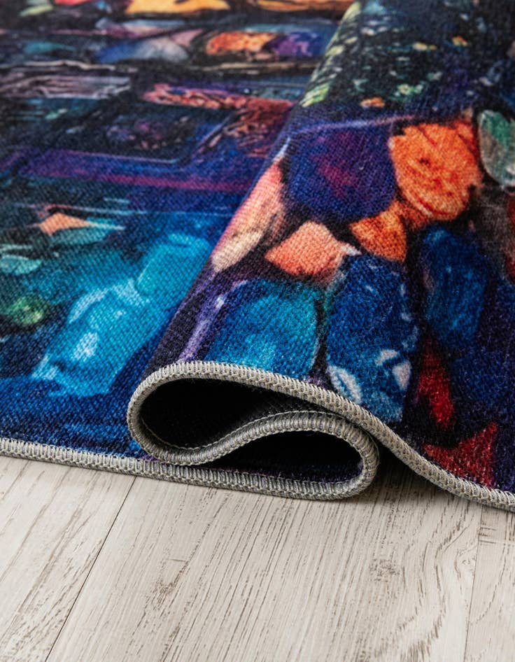 Detail image of  4' x 6' Mystic Garden Rug