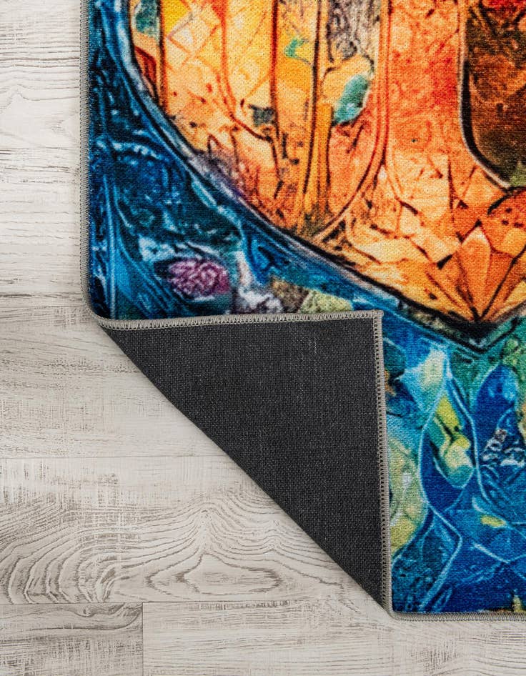 Detail image of  4' x 6' Mystic Garden Rug