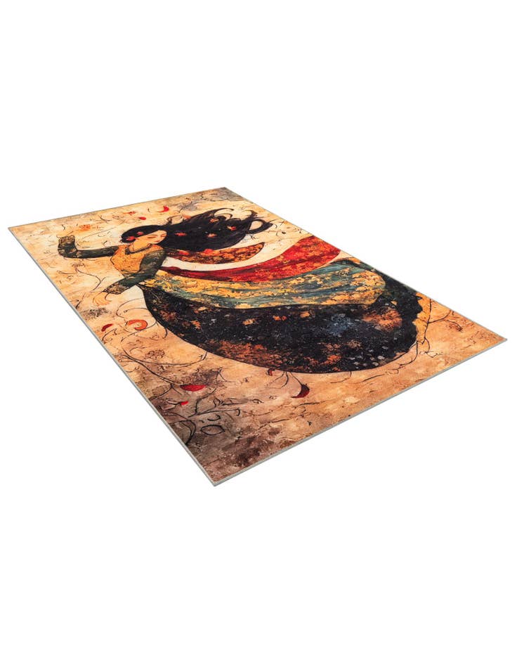 Detail image of  2' x 3' Mystic Garden Rug