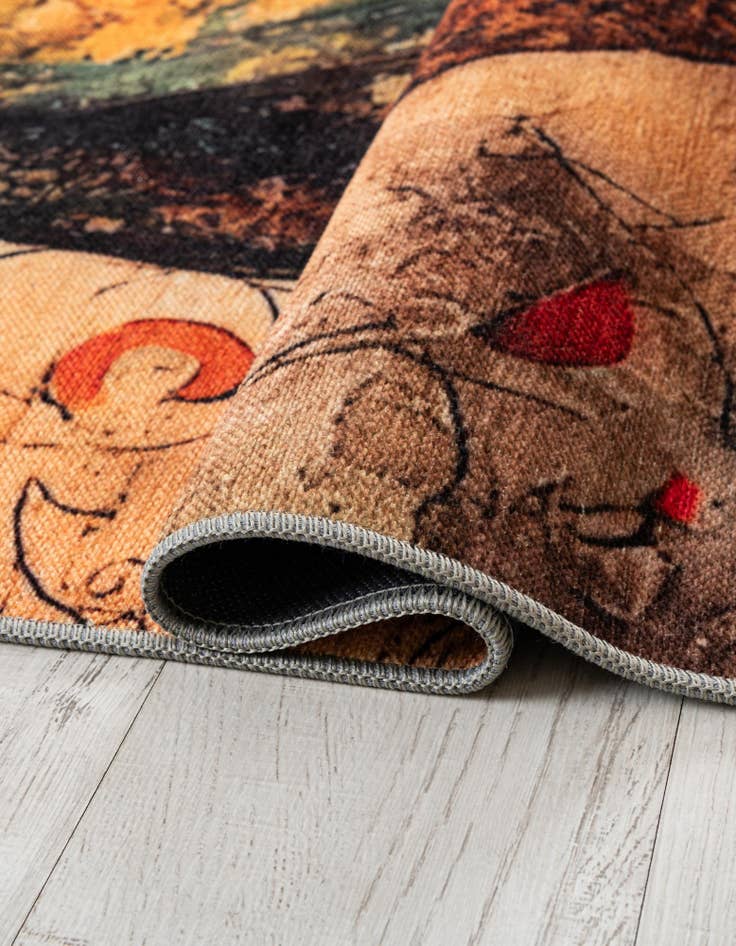 Detail image of  3' 3 x 5' 3 Mystic Garden Rug